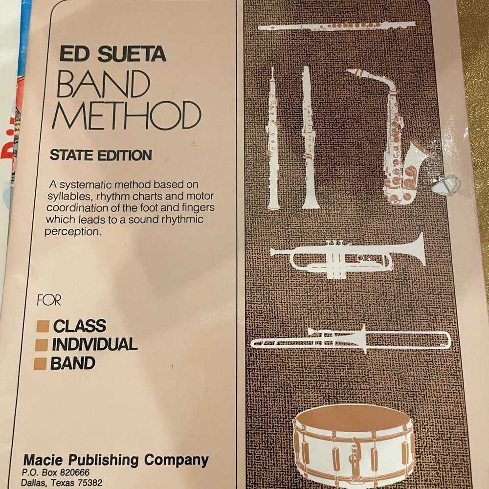 Ed Sueta Band Method Book
